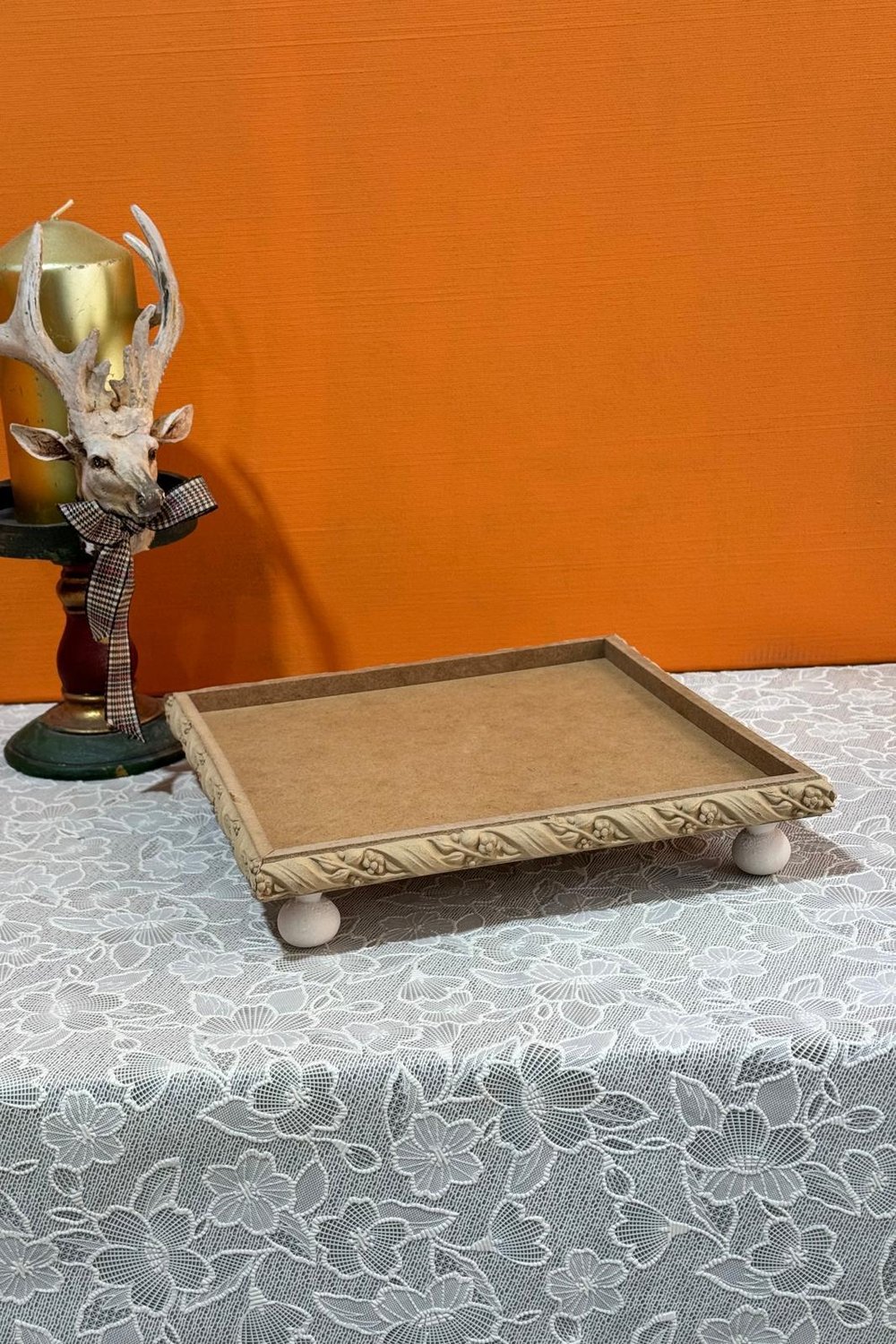 KABARTMA DESEN TEPSİ 22cm X 22cm