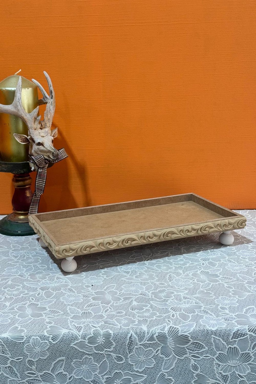 KABARTMA DESEN TEPSİ 30cm X 15 cm