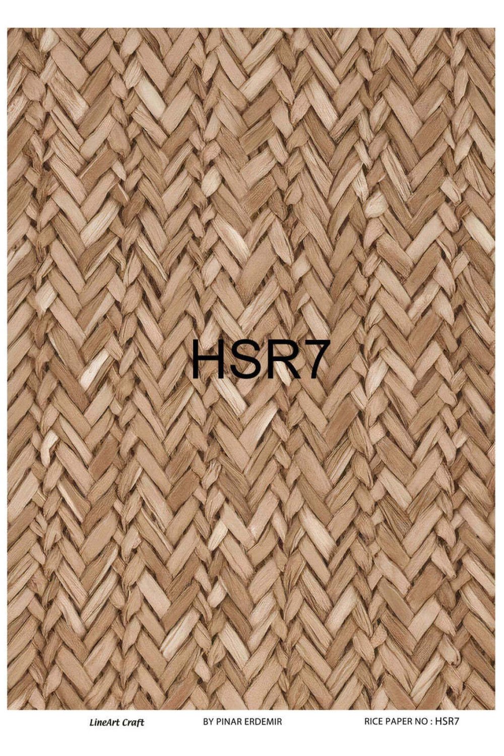 Lineart Pirinç Dekopaj Kağıdı HSR7