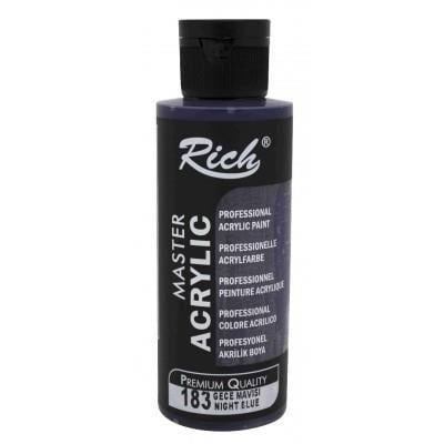 Rich 183 Gece Mavisi 120 ml Akrilik Boya