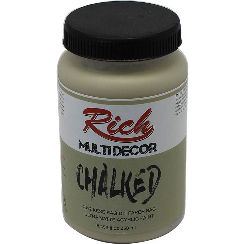 Rich Multi Decor Chalked Akrilik Boya 250 Cc Kese Kağıdı