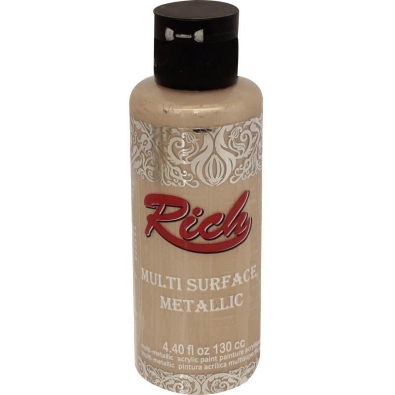 Rich Multi Surface Metalik Boya 130 Cc Şampanya 6518