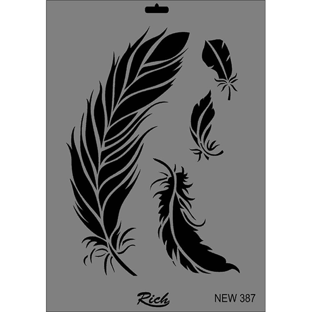 Rich NEW 387 Stencil 25X35 cm