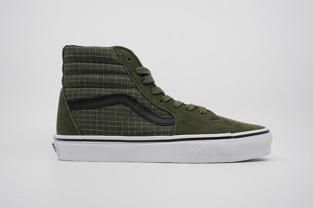 UA SK8-Hi  Yeşil/Beyaz Unisex VN0007NS0FI1