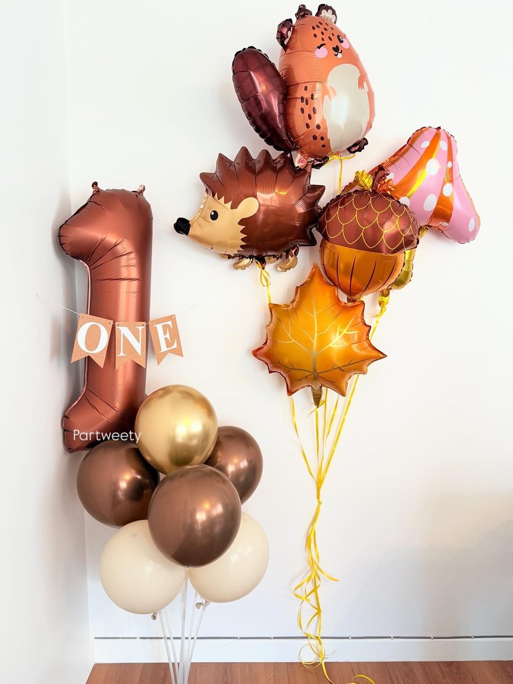 Sonbahar Balon ve Banner Seti 