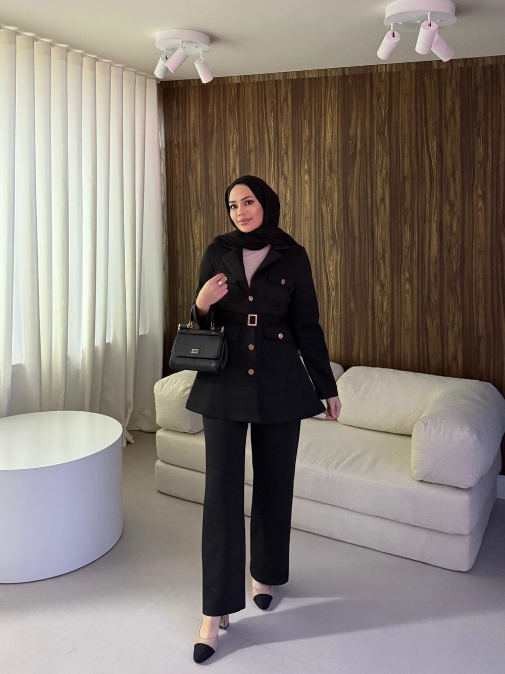 Lina Takım Siyah