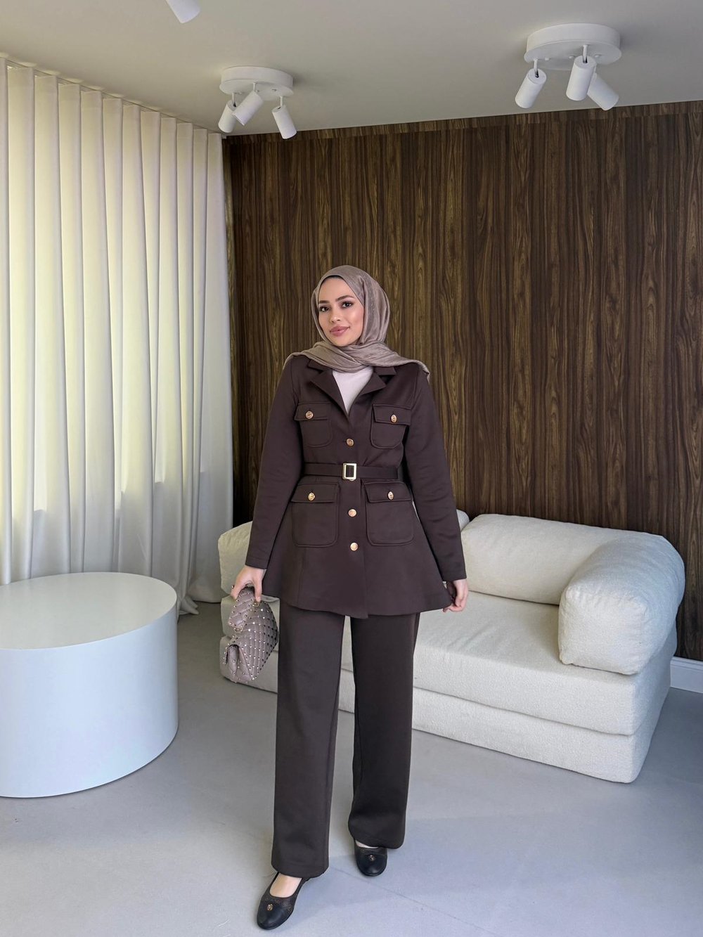 Lina Takım Siyah