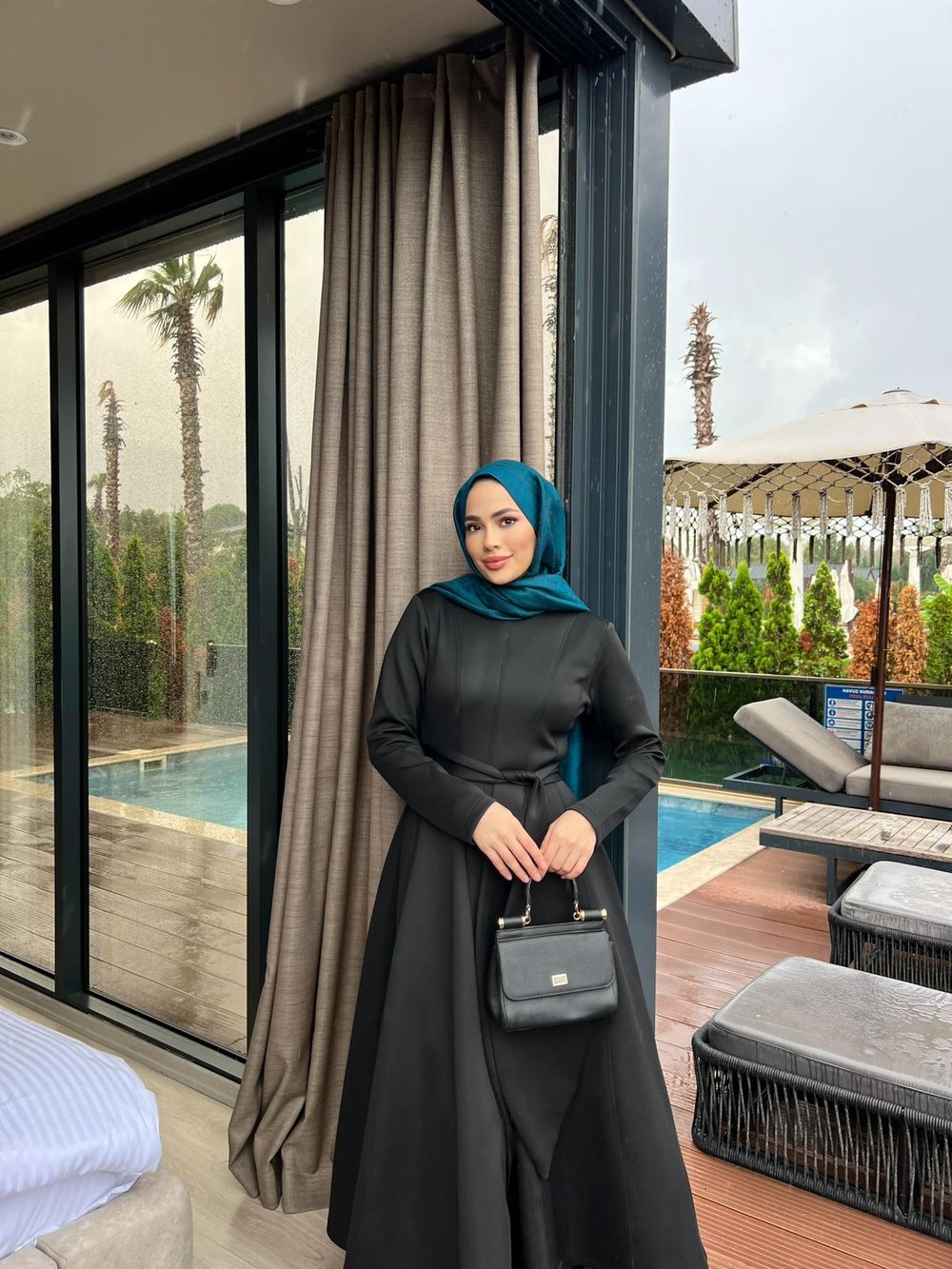 Raya Elbise Siyah