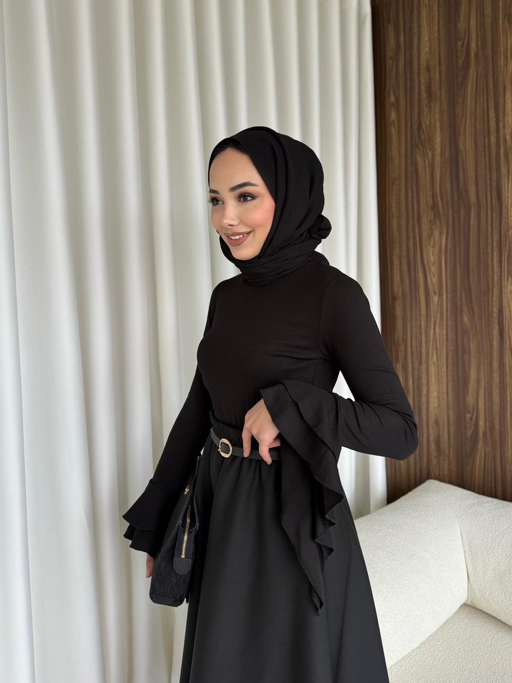 Sara bluz Siyah