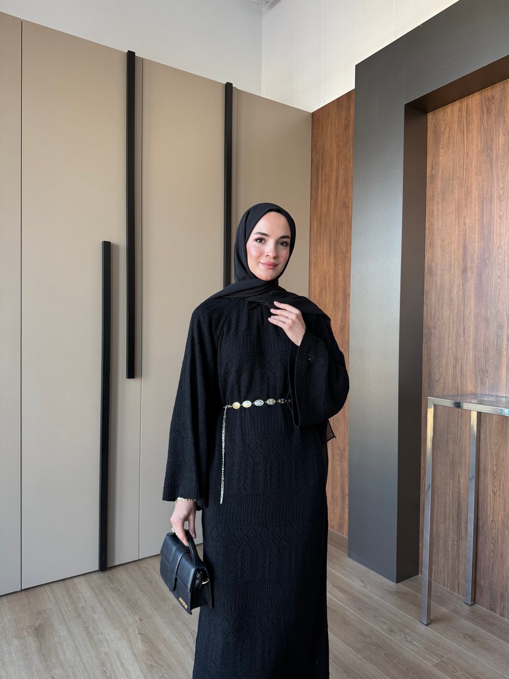 Serenay Elbise Siyah 