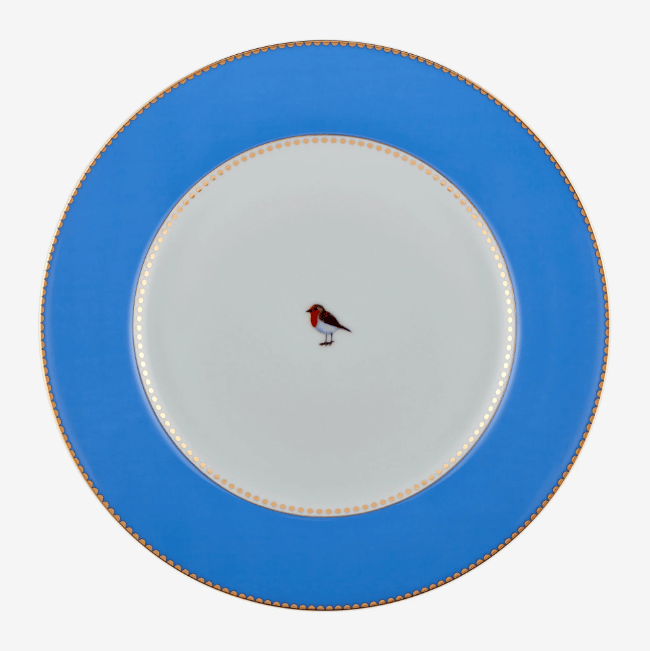  Mavi Yemek Tabağı 26,5 cm