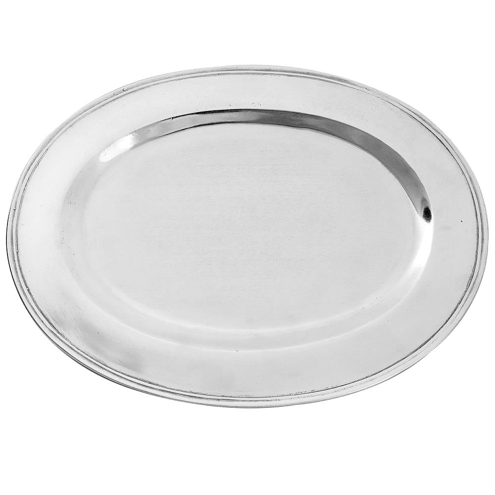 21 cm Kalay Oval Servis