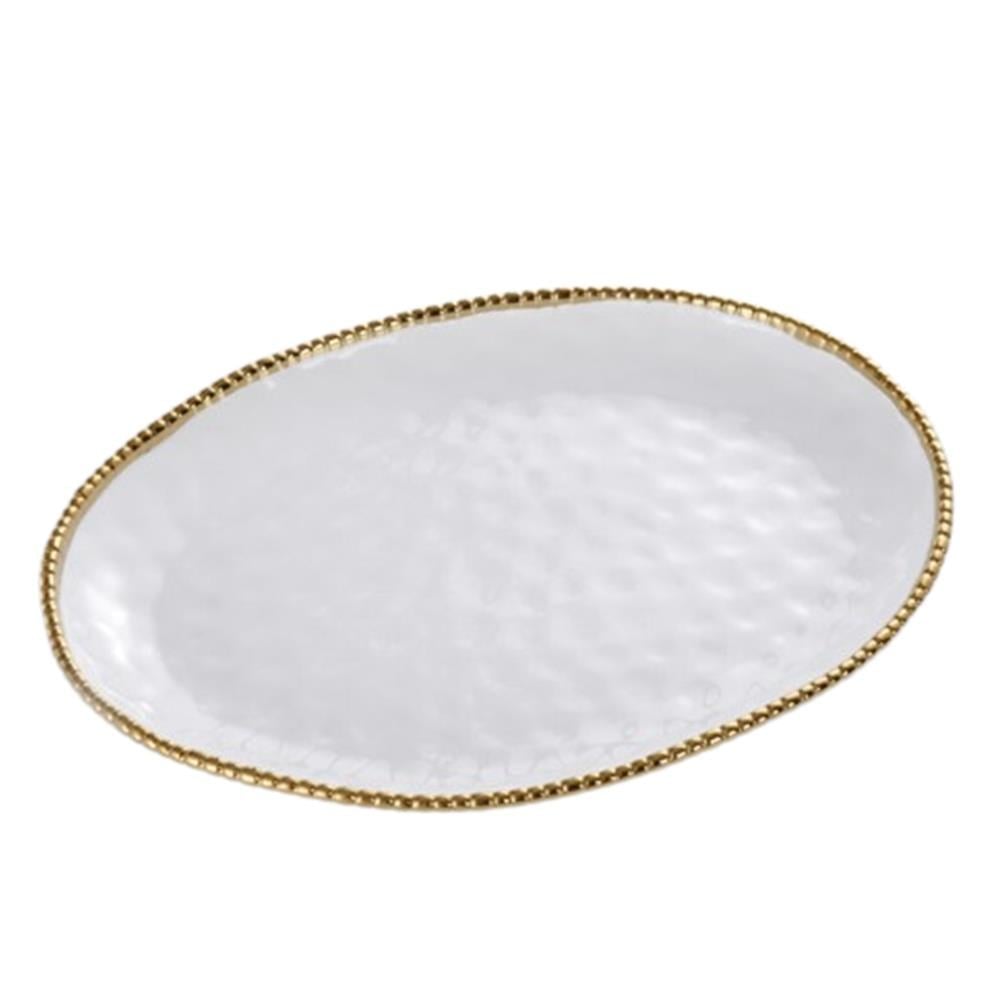 47 cm Porselen Oval Servis