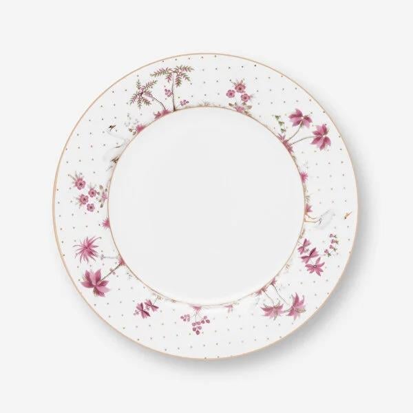 Beyaz Porselen Kahvaltı Tabağı 21 Cm Jolie Collection by Pip Studio
