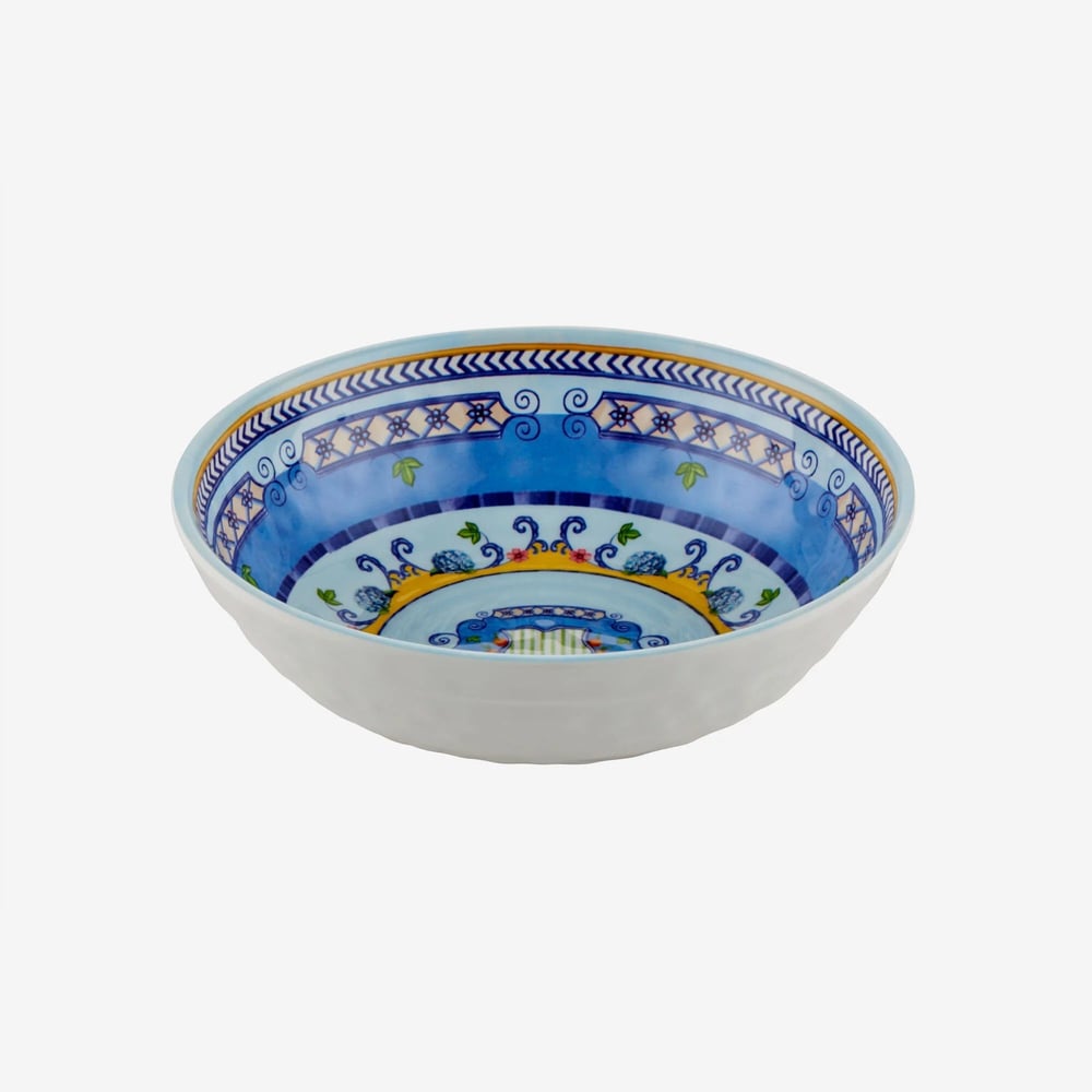 Chiara Alessi Mavi Melamin Servis Kasesi 20 Cm