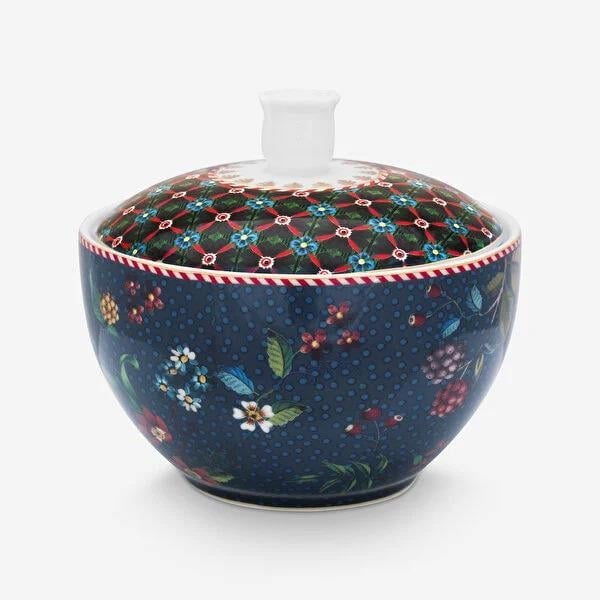 Mavi Porselen Şekerlik 300 Ml Berry Blues Collection by Pip Studio