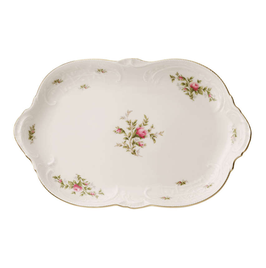 Porselen Oval Servis Tabağı 33 cm