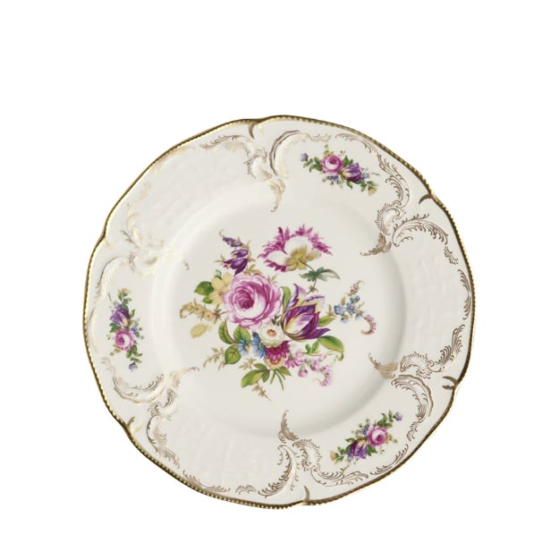 Sanssouci Elfenbein Diplomat Porselen Yemek Tabağı 26 cm
