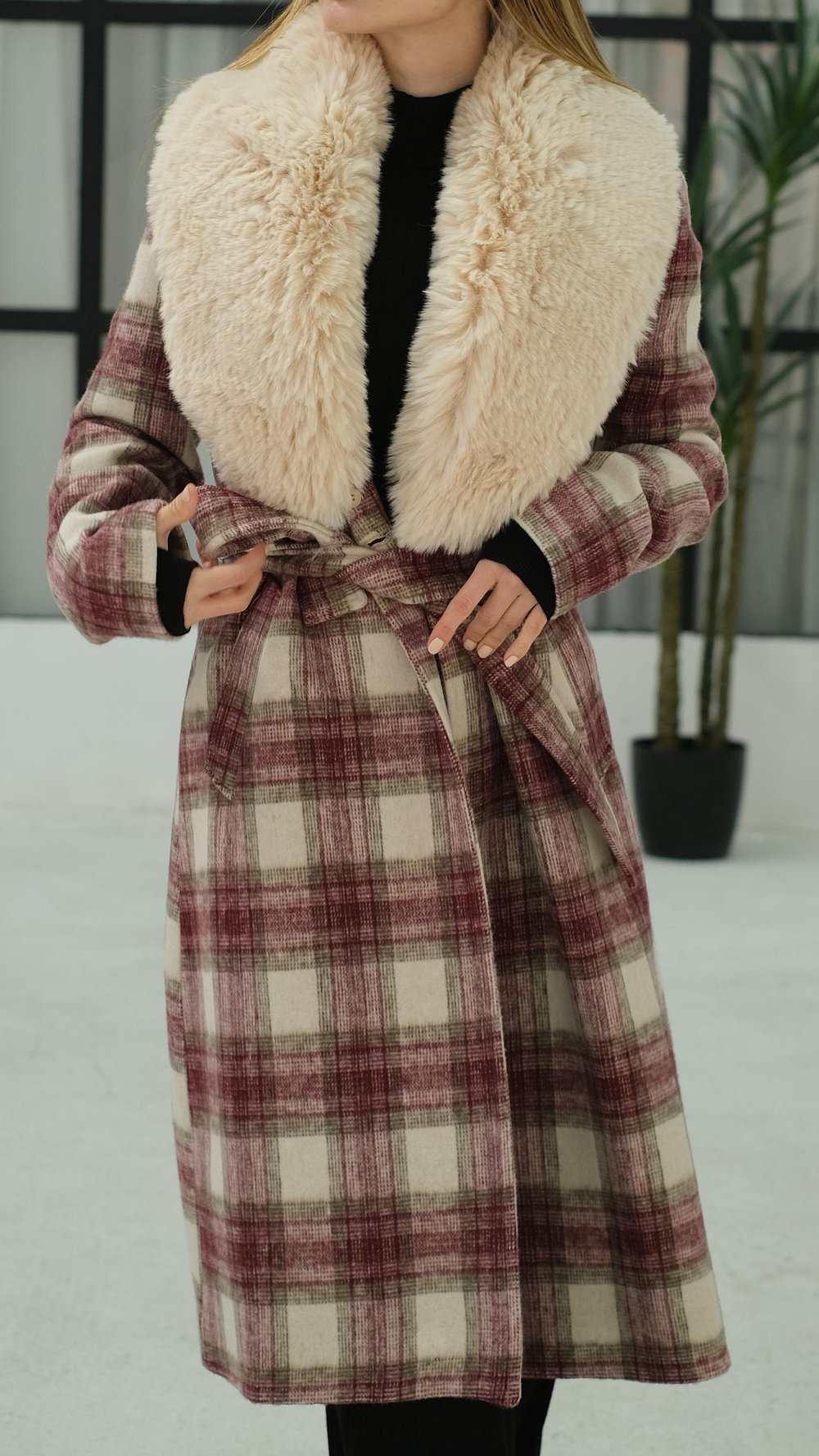 Kürklü Ekose Kaban