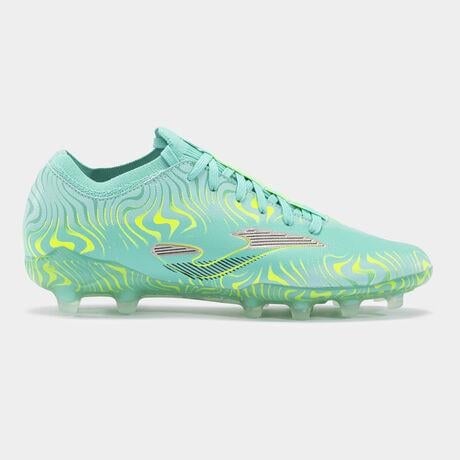 JOMA ECUW2415FG EVOLUTION CUP 2415 TURQUOISE YELLOW FIRM GROUND 
