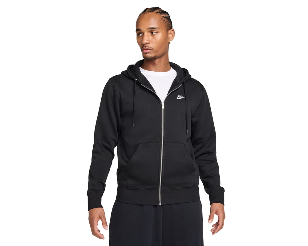 NIKE FN3861-010 M NK CLUB BB FZ HOODIE