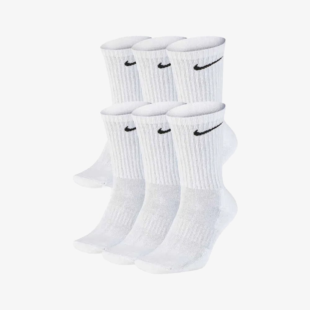 NIKE SX7666-100 U NK EVERYDAY CUSH CRW 6PR 132 6'LI ÇORAP