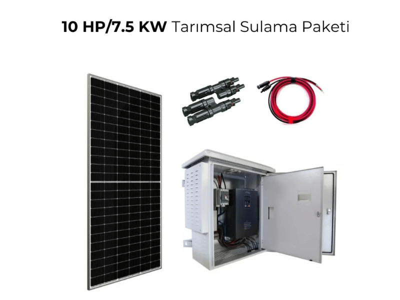 10 HP/ 7.5 KW Tarımsal Sulama Paketi