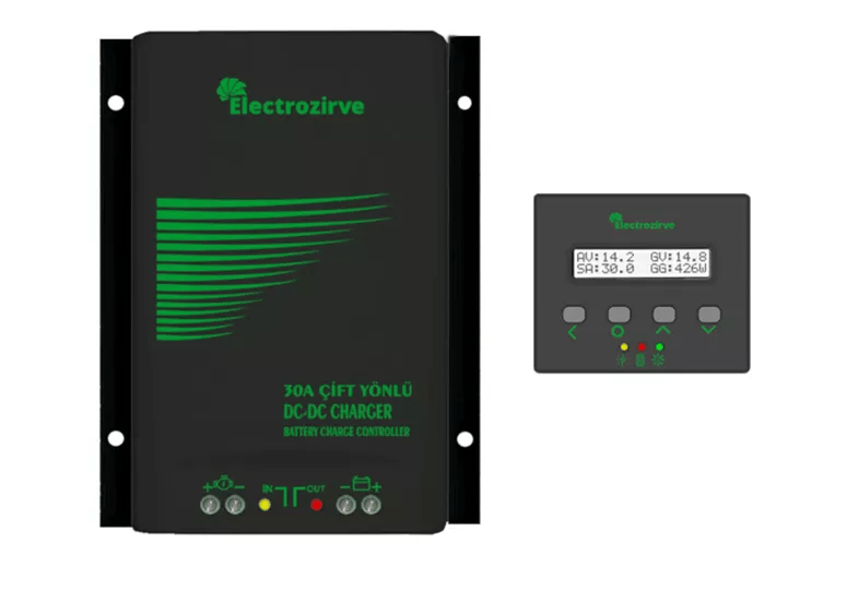 Electrozirve DC-DC Çift Yönlü 30A Şarj ve Kontrol Cihazı