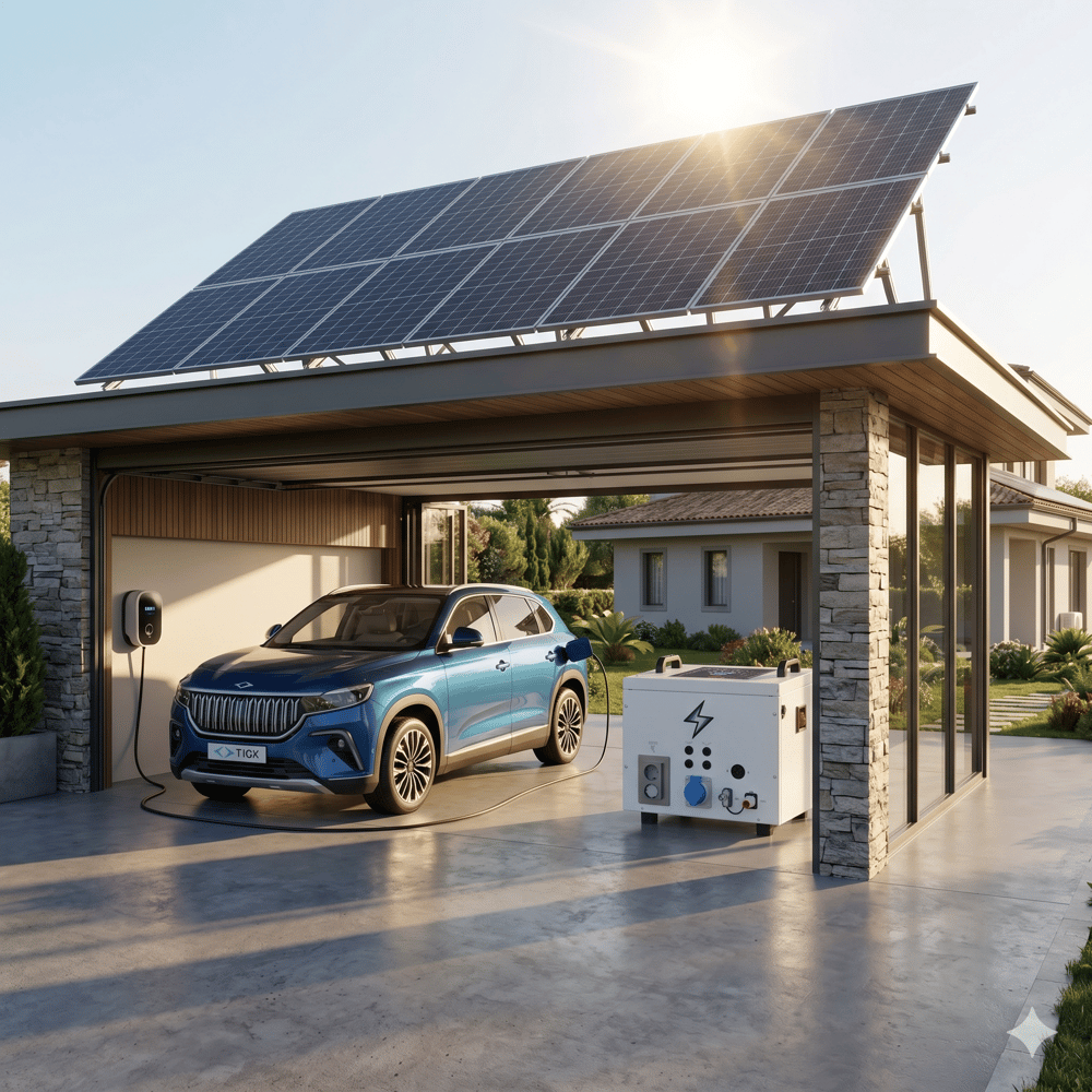 Sg-6.2 6200 watt 48v 280Ah Sekiz Panelli Solar  Sistem