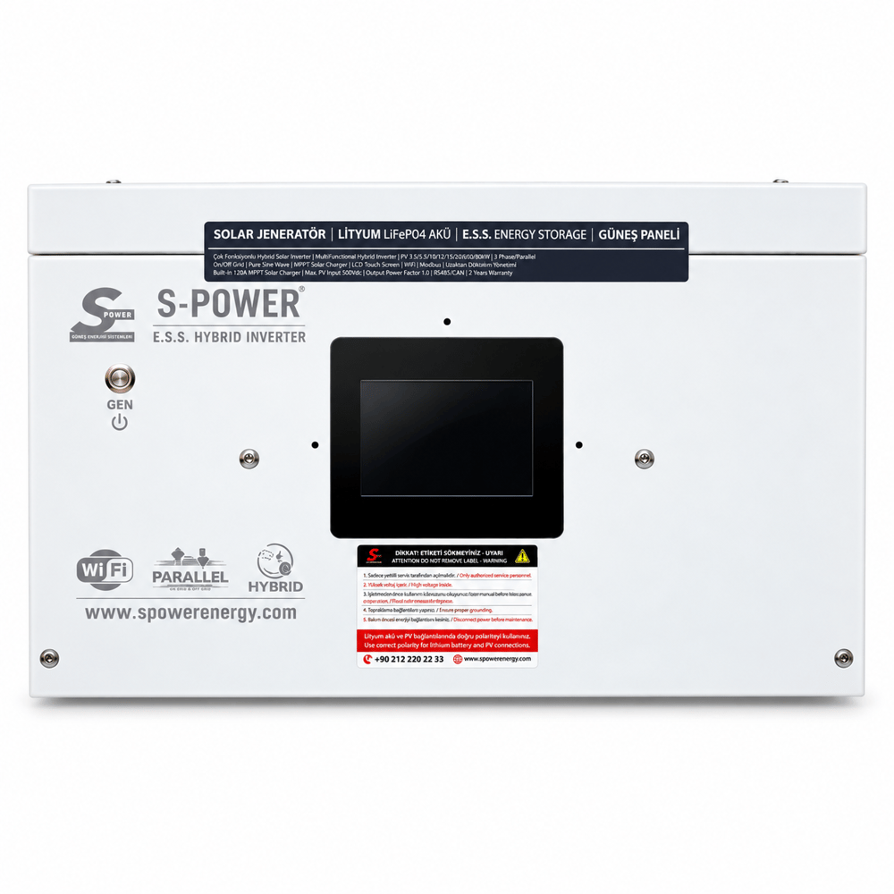 Spower 5.6Kw Inverter Katmanı  E.S.S  Enerji Depolama Sistemleri 