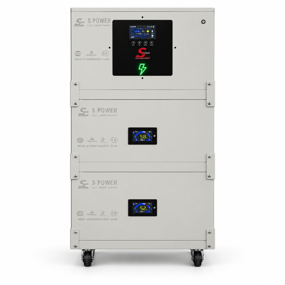 Spower ESS 11 Max Plus Güneş Enerji Depolama Seti 2 Adet 15Kw AKülü