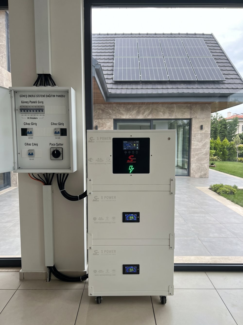 Spower ESS 11 Max Plus Güneş Enerji Depolama Seti