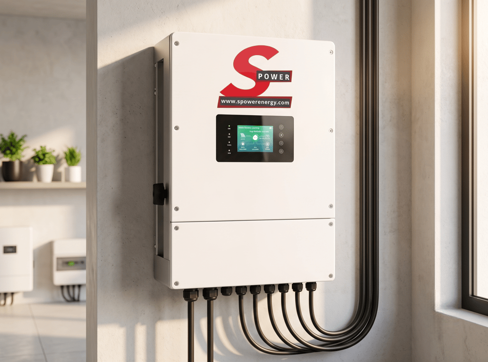Spower SP-HY12K-LV1P 12Kw Monofaze Hybrid İnverter