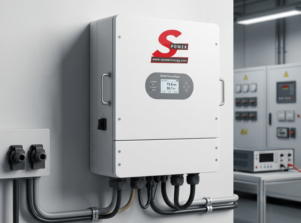 Spower SP-HY20K-LV3P 20Kw Trifaze ON-GRID / OFF-GRID Hybrid İnverter