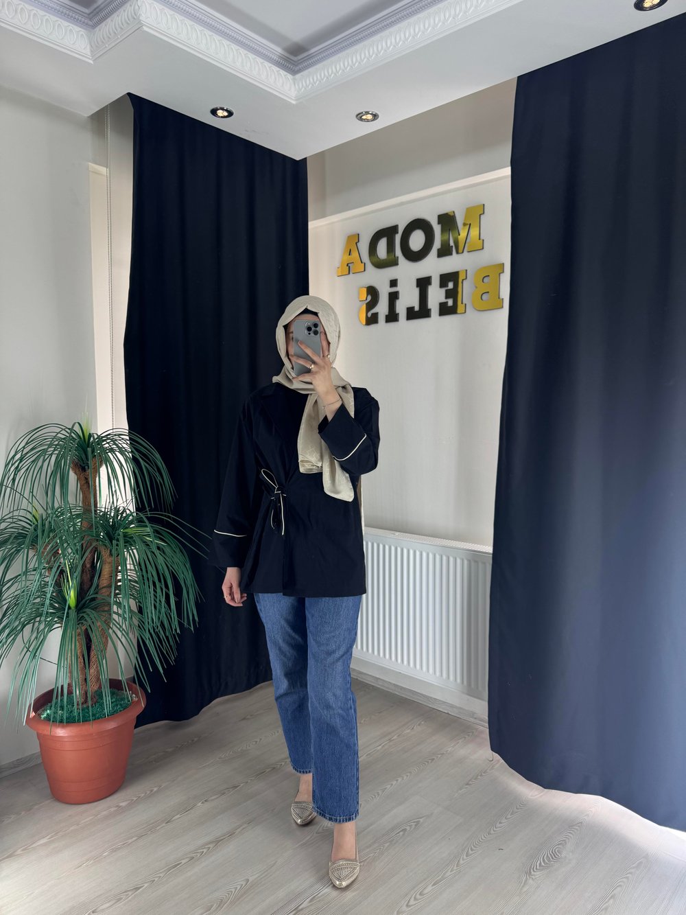 Rüya Gömlek - Siyah