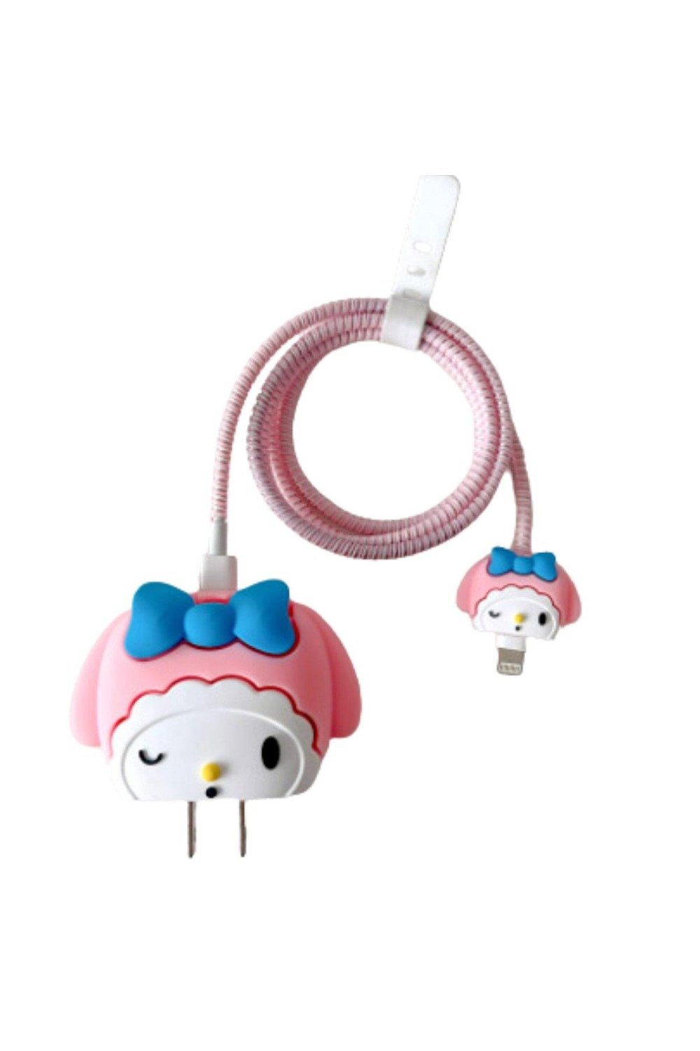 APPLE KARAKTER ŞARJ KORUYUCULARINEWFACEKRKTR05Apple 20W Karakter Şarj Aleti Koruyucu Kılıf - Desen 5