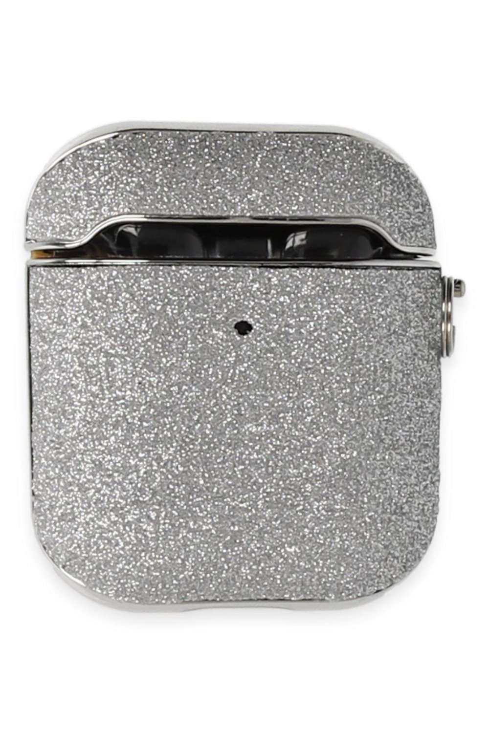 Apple Airpods 2 (2.nesil) Spell Simli Kılıf - Gümüş