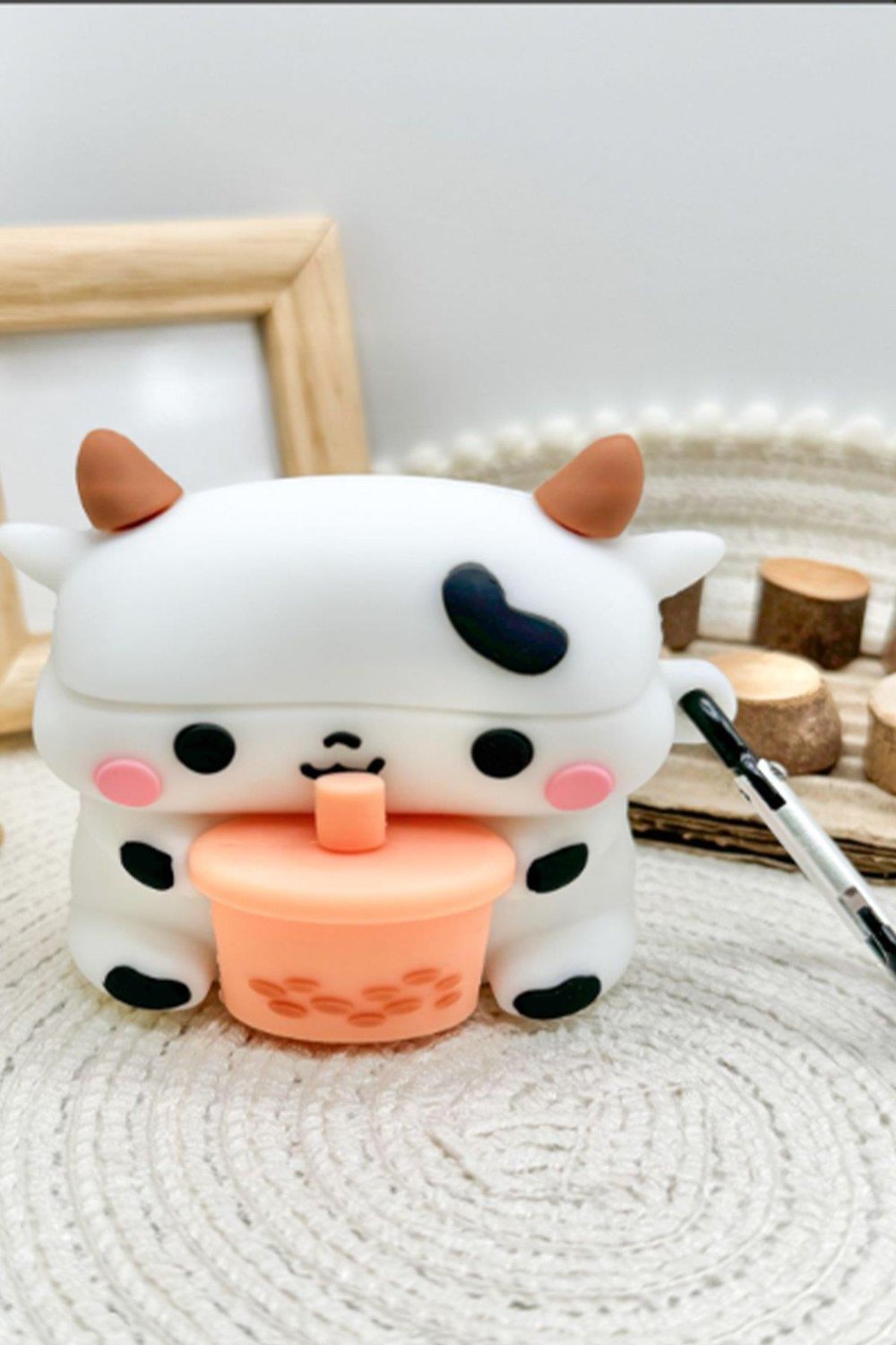 Apple Airpods 3 (3.nesil) Karakter Silikon - Desen 1