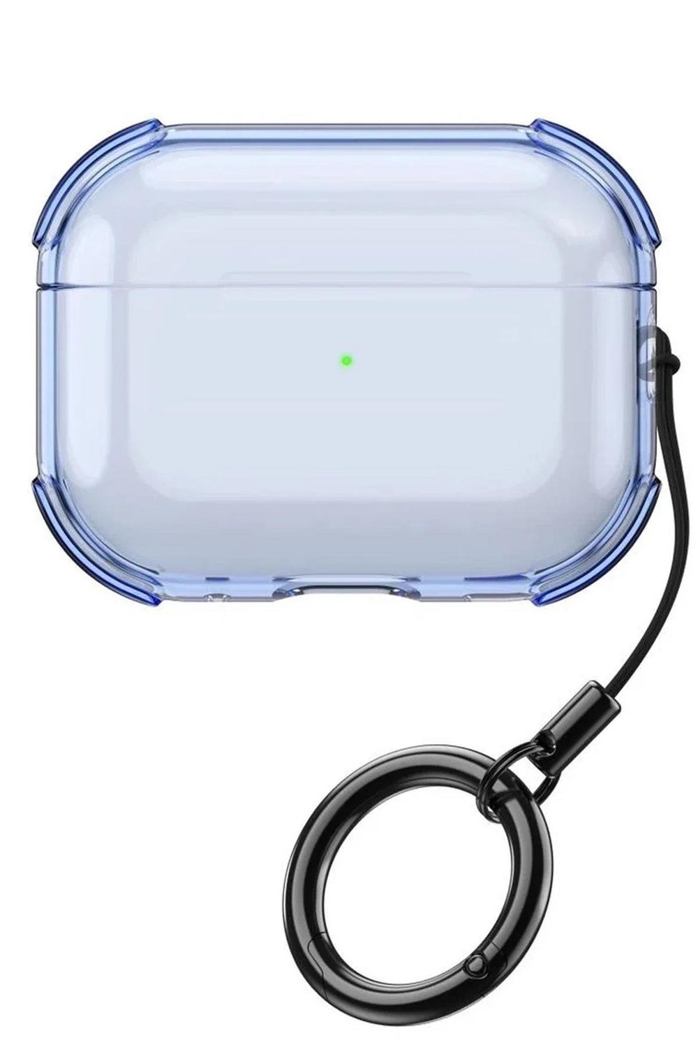 Apple AirPods Pro 3 (3. Nesil) Showy Parlak Darbeye Dayanıklı Koruma Kılıfı – Mavi