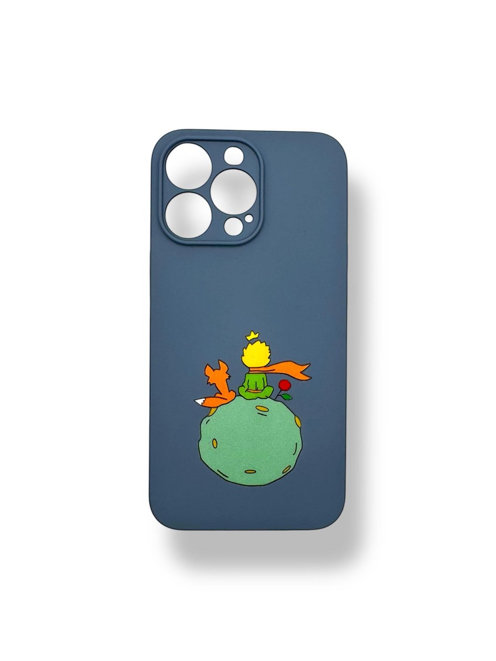 SİLİKON BASKI KILIFLARDIVERSECASESLKN33Apple Iphone 13 Pro Silikon Küçük Prens Baskı Kılıf - Boz Gri