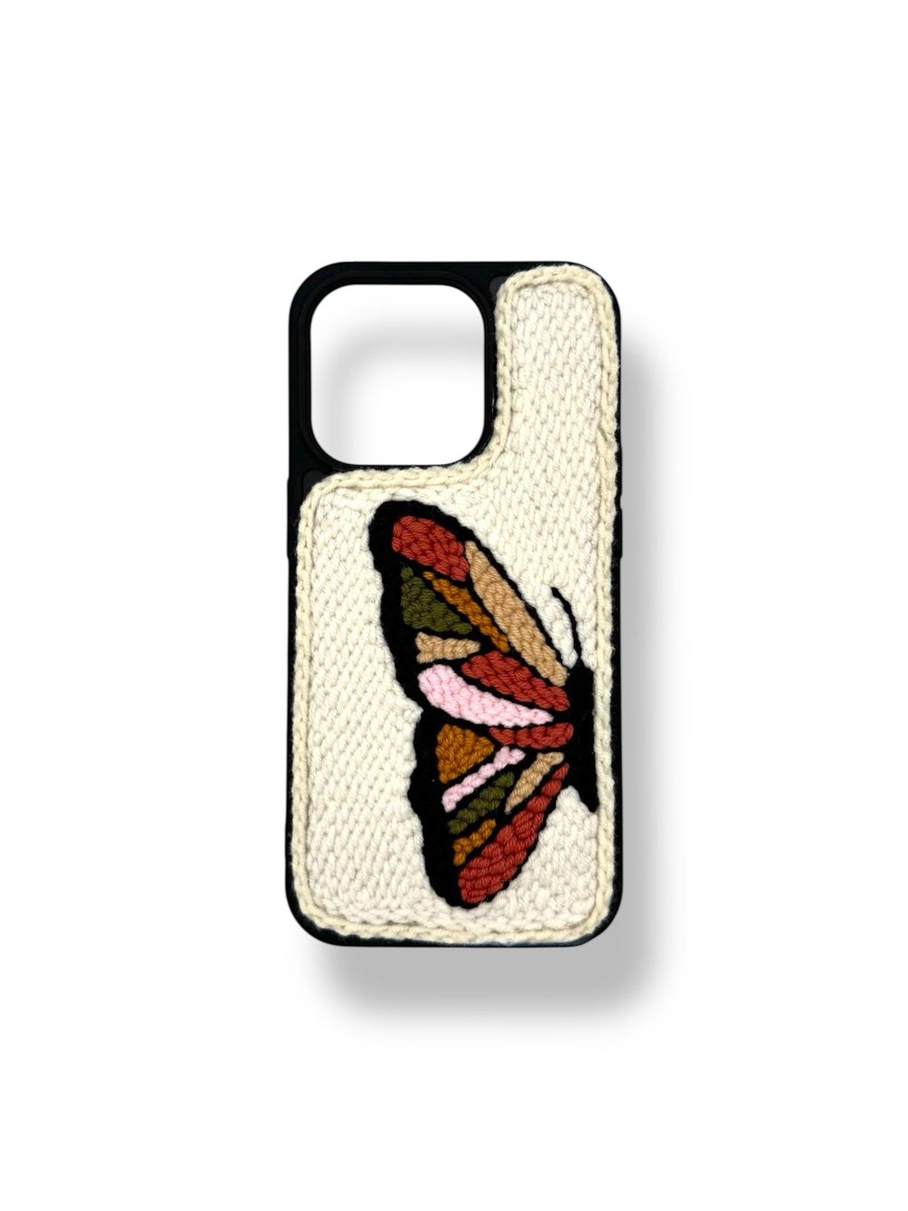 PUNCH İŞLEMELİ KILIFLARDIVERSECASEPNCH132Apple Iphone 14 Pro Punch İşlemeli Kılıf - Kelebek Desenli