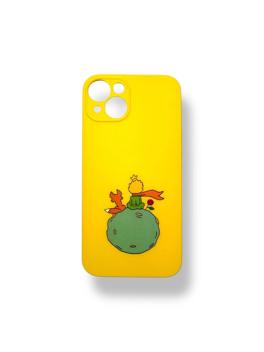 SİLİKON BASKI KILIFLARDIVERSECASESLKN04Apple Iphone 14 Silikon Küçük Prens Baskı Kılıf - Sarı