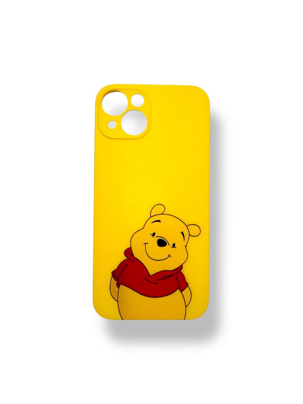 SİLİKON BASKI KILIFLARDIVERSECASESLKN06Apple Iphone 14 Silikon Winnie The Pooh Baskı Kılıf - Sarı