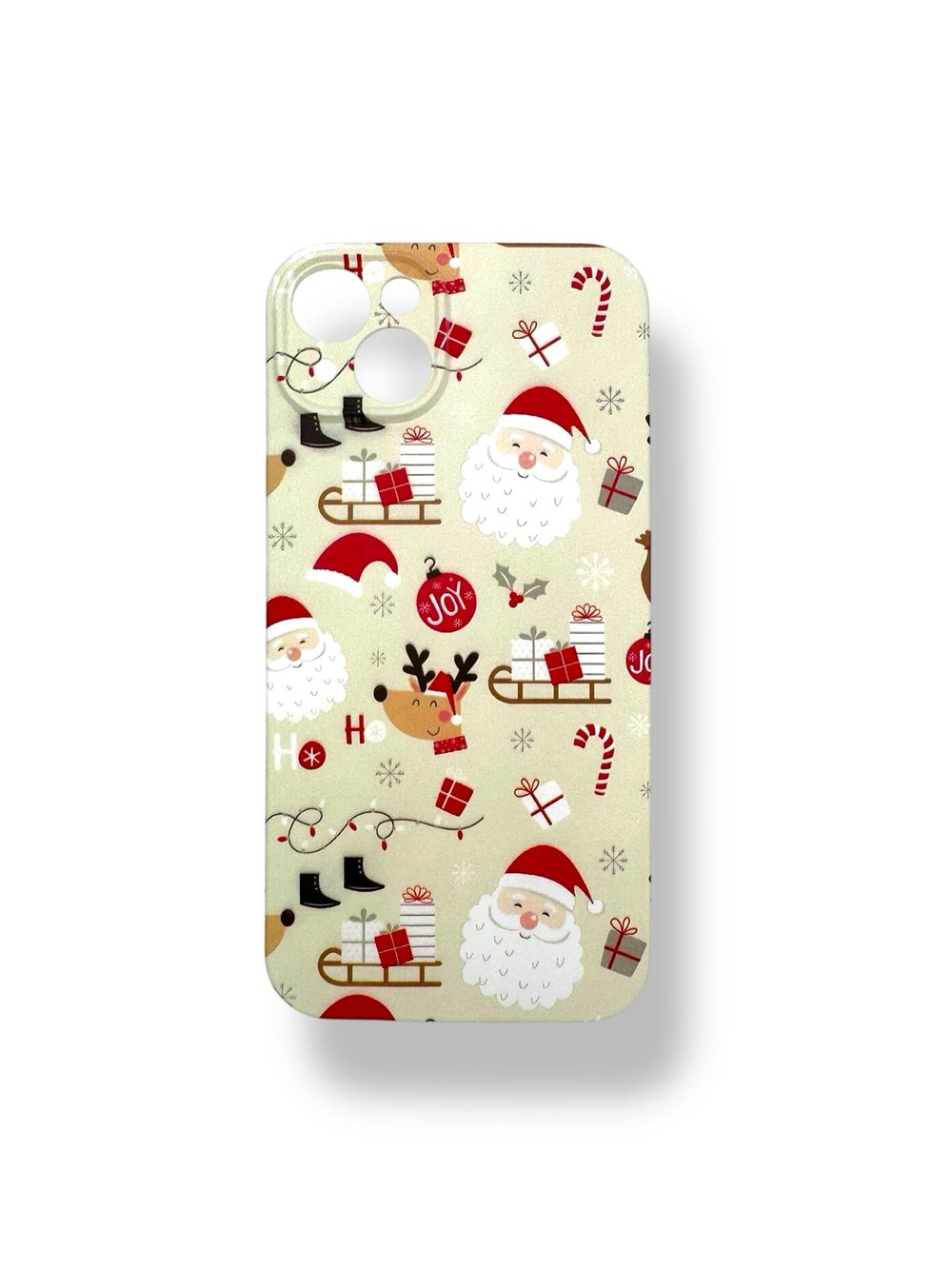 SİLİKON BASKI KILIFLARDIVERSECASESLKN61Apple Iphone 14 Silikon Yılbaşı Tema 1 Baskı Kılıf