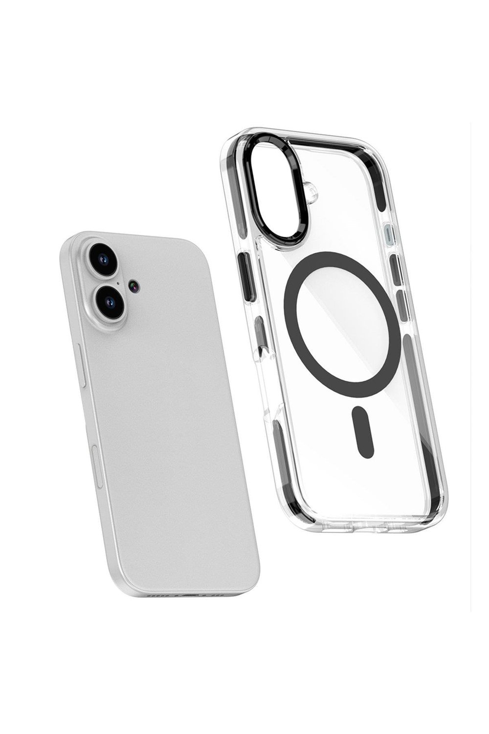 Apple iPhone 16 Bella Magsafe Kapak - Siyah