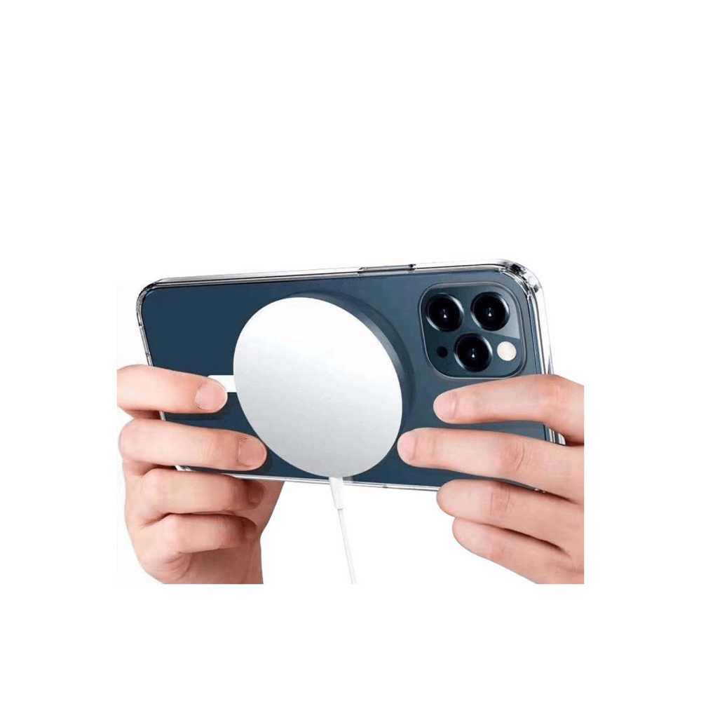 Apple iPhone 16 Pro Max PC Real MagSafe Darbeye Dayanıklı Crystal Kılıf –  Şeffaf