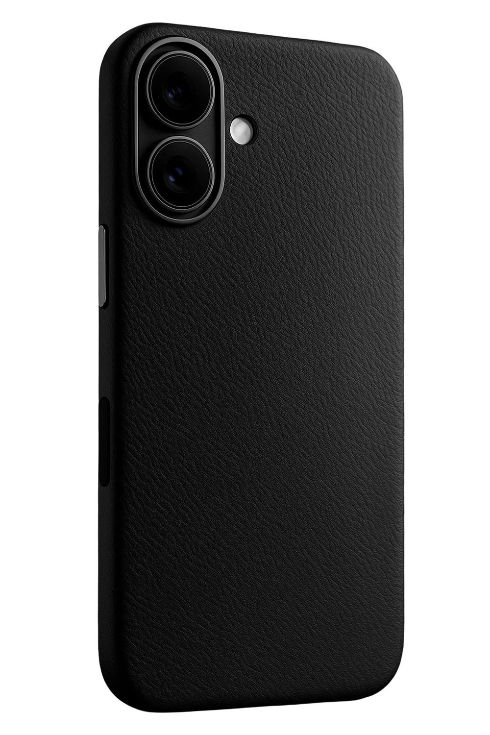 Apple iPhone 17 MagSafe Uyumlu Deri Telefon Kılıfı – Siyah Wonder Seri