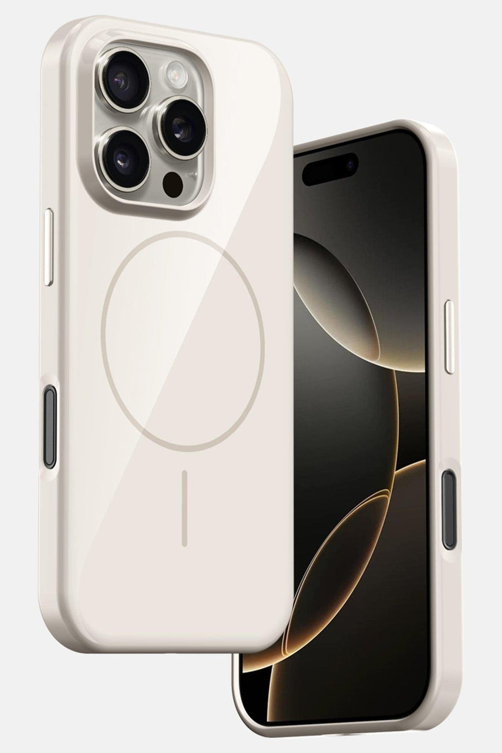 HDD Apple iPhone 16 HBC-300 Beat Magsafe Kılıf - Beyaz