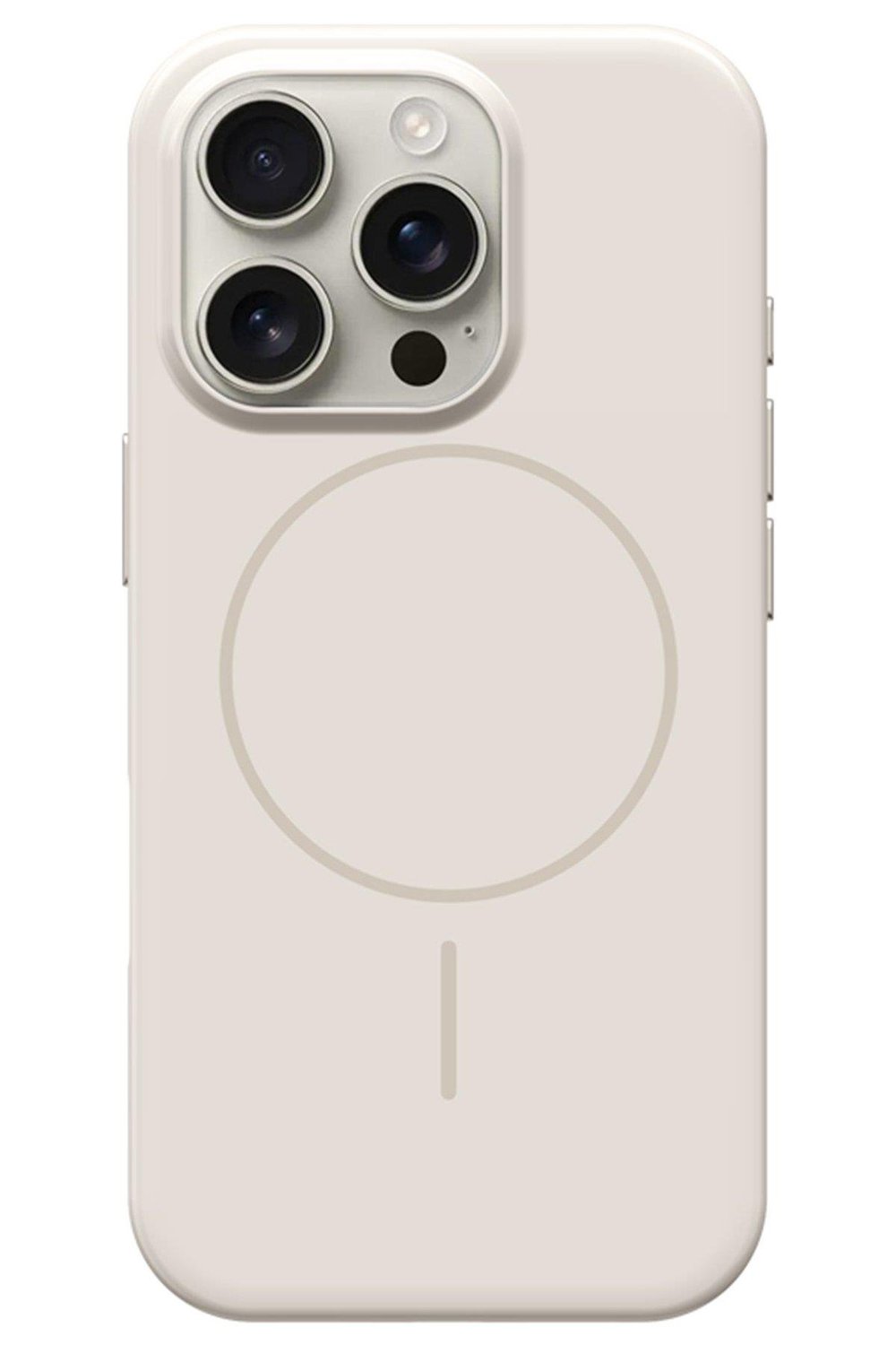 HDD Apple iPhone 16 Pro HBC-300 Beat Magsafe Kılıf - Beyaz