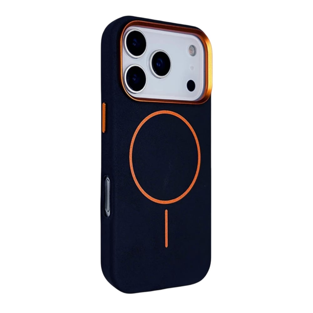 Joko iPhone 17 Pro Max Luno MagSafe Uyumlu Deri Kılıf – Mavi